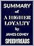 Summary of A Higher Loyalty by James Comey