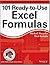 101 Ready-to-Use Excel Formulas