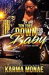 Ten Toes Down For My Baby Book cover for Ten Toes Down For My Baby