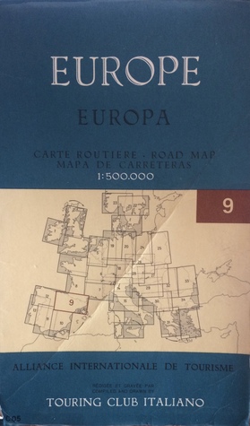 Europe. Europa. Carte routiere-road map-mapa de careteras. 1:500.000.#9. (Paperback)
