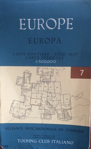 Europe. Europa. Carte routiere-road map-carta stradale. 1.500.000#7. (Paperback)