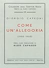 Come un'allegoria