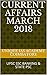 CURRENT AFFAIRS MARCH 2018:...