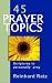 45 Prayer Topics