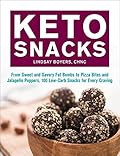 Keto Snacks: From Sweet and Savory Fat Bombs to Pizza Bites and Jalapeño Poppers, 100 Low-Carb Snacks for Every Craving (Keto Diet Cookbook Series)