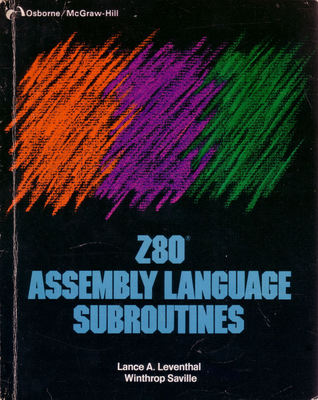 Z80 assembly language subroutines