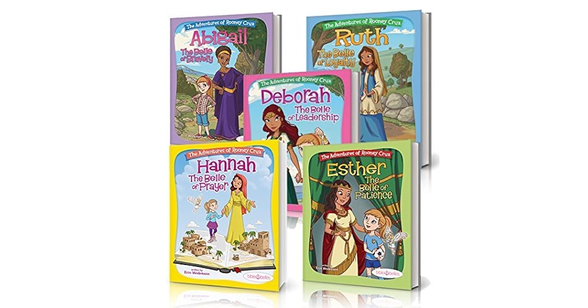 Bible Belles Christian Children's Book Set, The Adventures Of Rooney