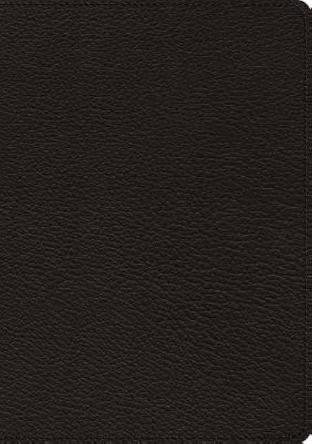 ESV Heirloom Study Bible (Goatskin, Black)