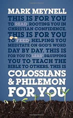 Colossians & Philemon For You (Hardcover)