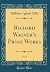 Richard Wagner's Prose Works, Vol. 3 (Classic Reprint)