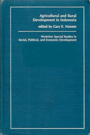 Agricultural and Rural Development in Indonesia (Hardcover)