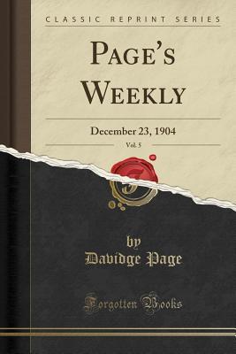 Page's Weekly, Vol. 5