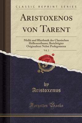 Aristoxenos von Tarent, Vol. 2
