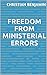 Freedom from Ministerial Er...