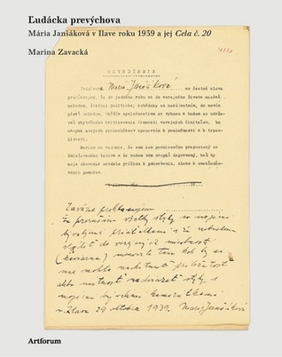 Ľudácka prevýchova. Mária Janšákova v Ilave roku 1939 a jej Cela č. 20