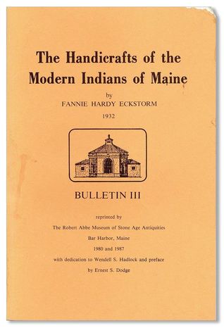 Handicrafts of the Modern Indians of Maine (Paperback)
