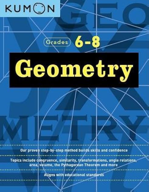 Kumon Geometry-Grades 6-8 (Kumon Middle School Math Workbooks) (Kumon Math Workbooks)