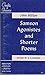 Samson Agonistes and Shorter Poems