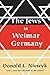 Jews in Weimar Germany by Donald L. Niewyk