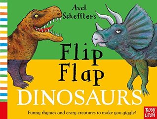 Flip Flap Dinosaurs (Board book)