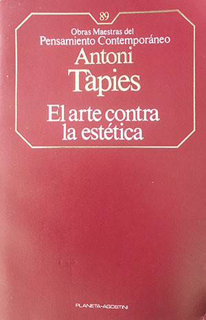 El arte contra la estética