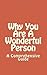 Why You Are A Wonderful Person by Fillard J Millmore