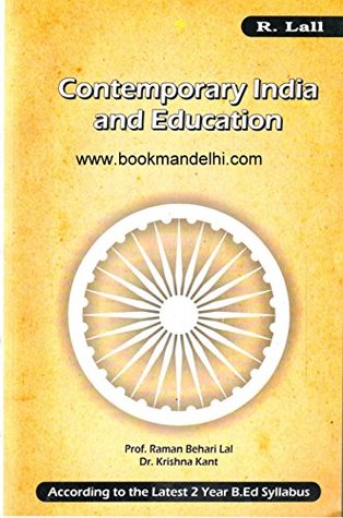 Contemporary India And Education (Paperback)