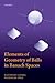 Elements of Geometry of Balls in Banach Spaces by Kazimierz Goebel