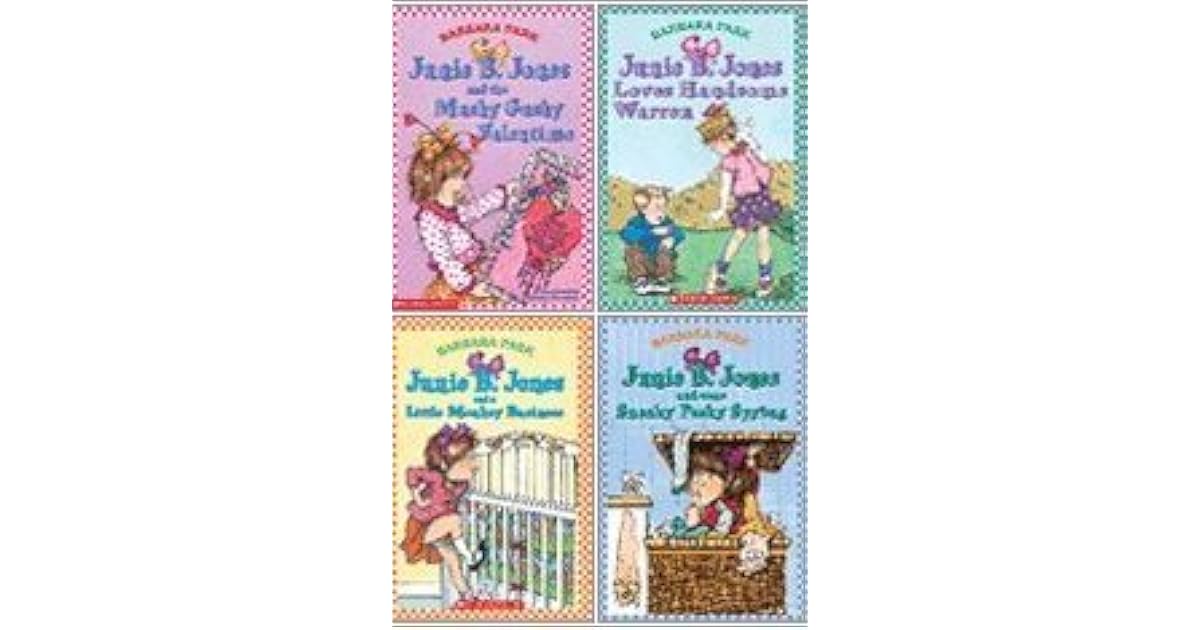 Junie B. Jones 4 Book Set by Barbara Park