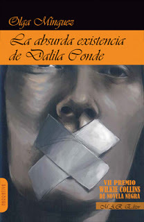 Portada de La absurda existencia de Dalila Conde, de Olga Mínguez Pastor