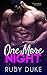 One More Night: A Bad Boy R...
