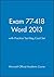 Exam 77-418 Word 2013 with ...