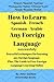 How to Learn - Spanish - Fr...