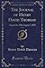 The Journal of Henry David Thoreau, Vol. 9: August 16, 1856 August 7, 1857 (Classic Reprint)