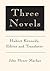 Three Novels