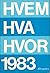 Hvem hva hvor 1983 : Aftenp...