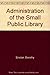Administration of the Small Public Library