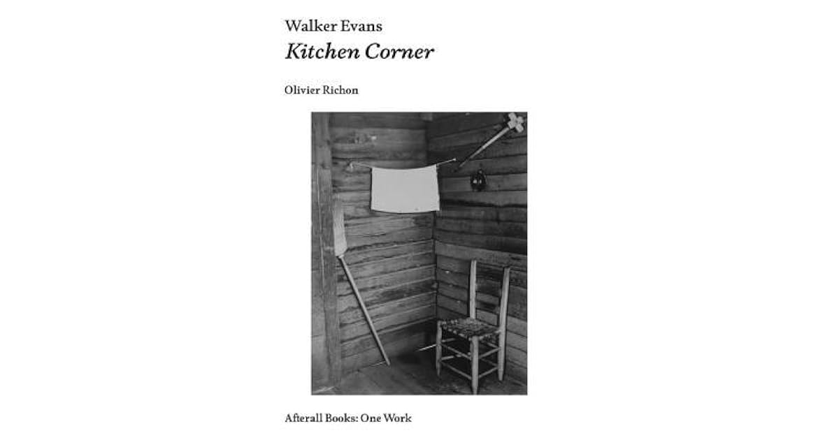 Walker Evans Kitchen Corner, Tenant Farmhouse, Hale County, Alabama by Olivier Richon
