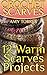 Crochet Scarves: 12 Warm Sc...