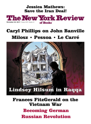 The New York Review of Books, Vol. LXIV, No. 18, November 23, 2017