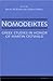 Nomodeiktes: Greek Studies in Honor of Martin Ostwald