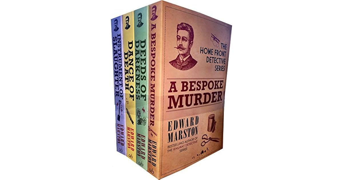 Home Front Detective Series Collection Edward Marston 4 Books Set by Edward Marston