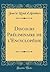 Discours Préliminaire de l'Encyclopédie
