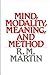Mind, Modality, Meaning, and Method