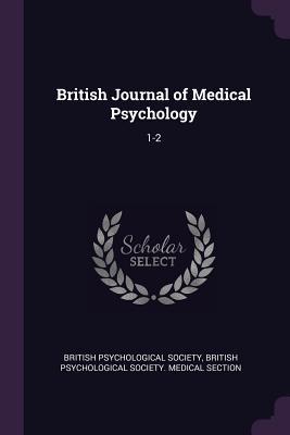 British Journal of Medical Psychology: 1-2