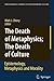 The Death of Metaphysics; The Death of Culture: Epistemology, Metaphysics, and Morality (Philosophical Studies in Contemporary Culture, 12)