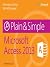 MICROSOFT ACCESS 2013 PLAIN...