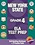 New York State Grade 4 ELA Test Prep: New York 4th Grade ELA Test Prep, 4th Grade ELA Test Prep New York, New York State ELA Test Prep, Test Grade 4 ... 4 Grade Common Core ELA Test Prep New York,