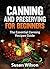 Canning and Preserving for Beginners by Susan Wilson