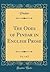 The Odes of Pindar in English Prose, Vol. 1 of 2 (Classic Reprint)